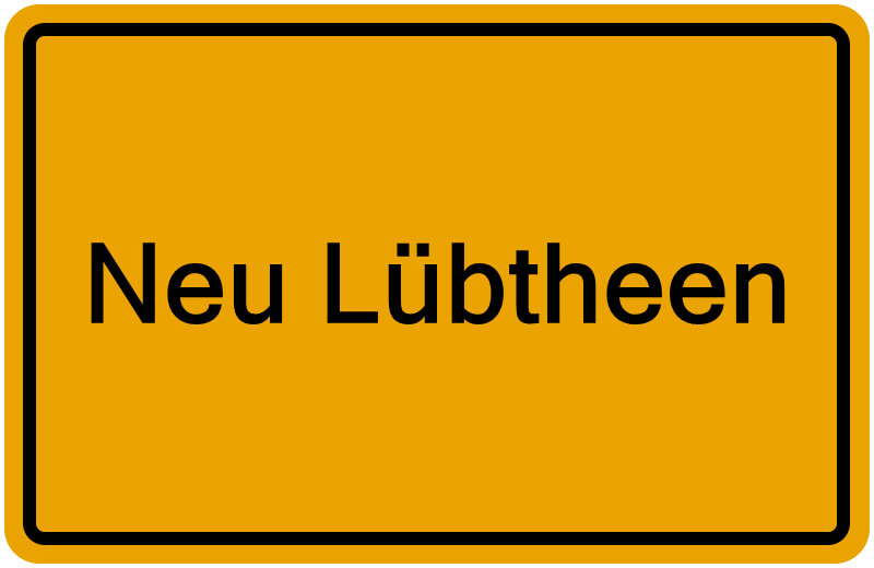 Handelsregisterauszug Neu Lübtheen